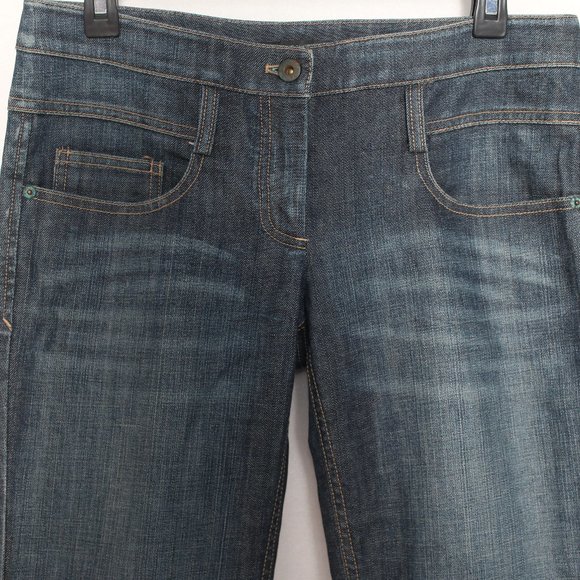 Elie Tahari Low-Rise Bootcut Jeans Sz 6 - Picture 3 of 8